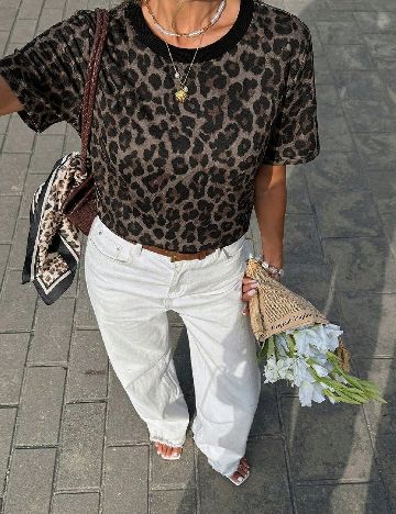 Tricou SHEIN, animal print