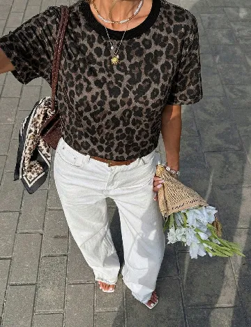 Tricou SHEIN, animal print