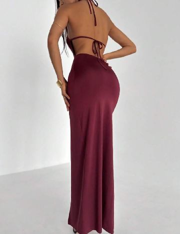 Rochie lunga SHEIN, pruna