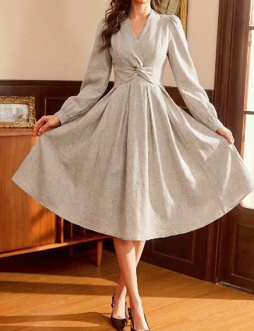 Rochie medie SHEIN, gri