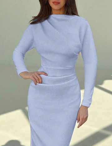 Rochie lunga SHEIN, albastru