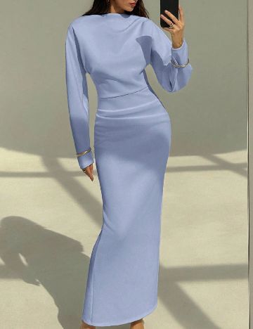Rochie lunga SHEIN, albastru