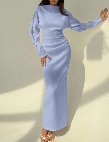 Rochie lunga SHEIN, albastru
