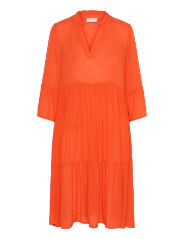 Rochie scurta Kaffe, portocaliu
