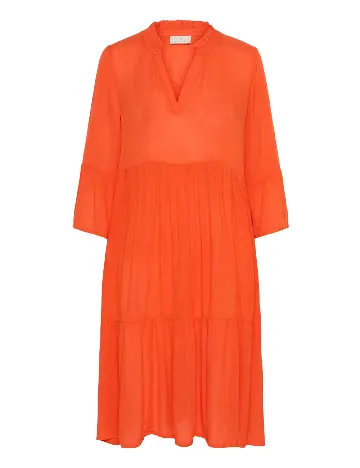 Rochie scurta Kaffe, portocaliu