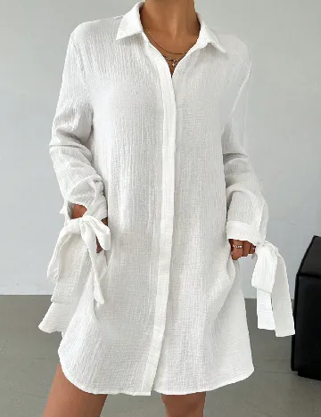 Rochie scurta SHEIN, alb