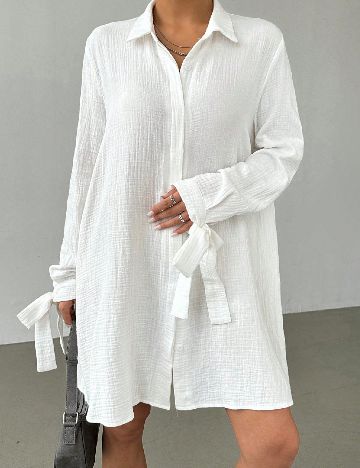 Rochie scurta SHEIN, alb