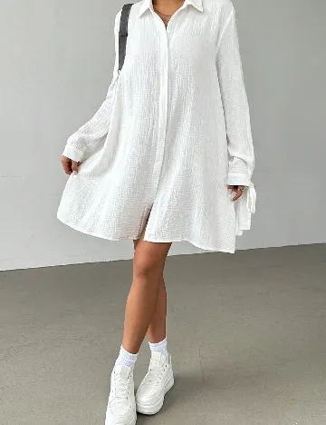 Rochie scurta SHEIN, alb