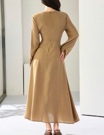Rochie lunga SHEIN, maro