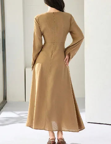 Rochie lunga SHEIN, maro