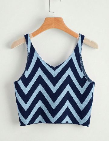 Top SHEIN, albastru
