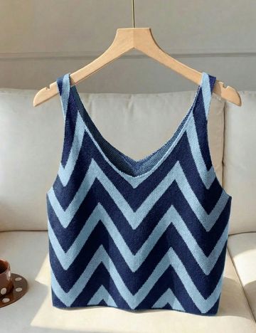 Top SHEIN, albastru