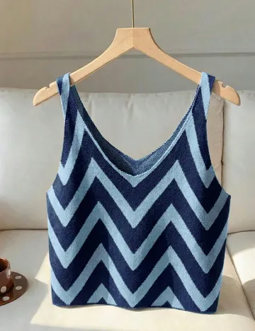 Top SHEIN, albastru