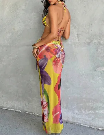 Costum de baie SHEIN, mix culori