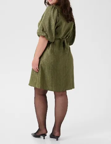 Rochie scurta Kaffe Curve, verde