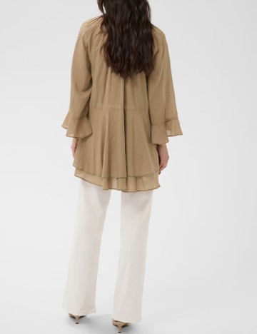 Rochie scurta Kaffe, maro
