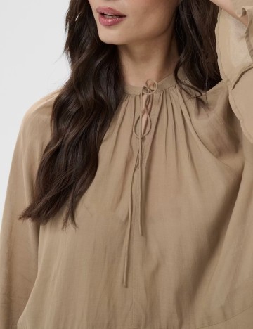 Rochie scurta Kaffe, maro