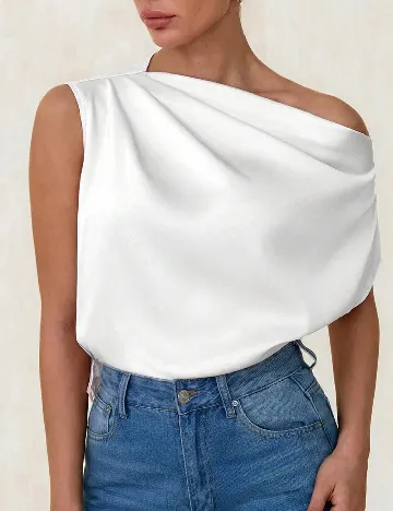 Bluza SHEIN, alb