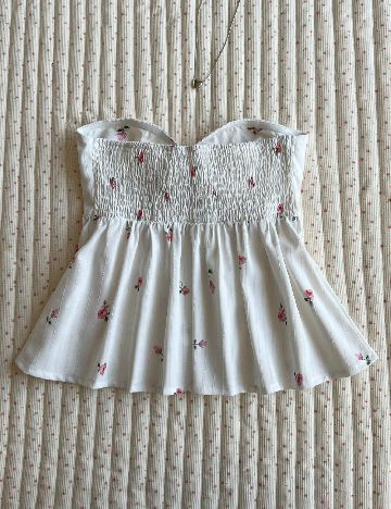 Top SHEIN, alb