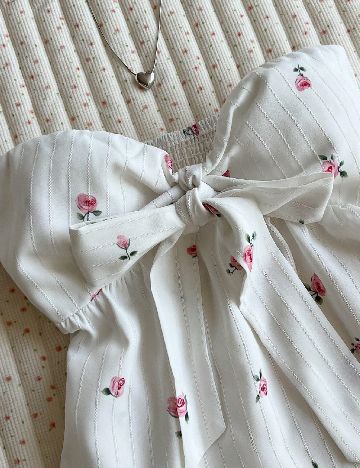 Top SHEIN, alb