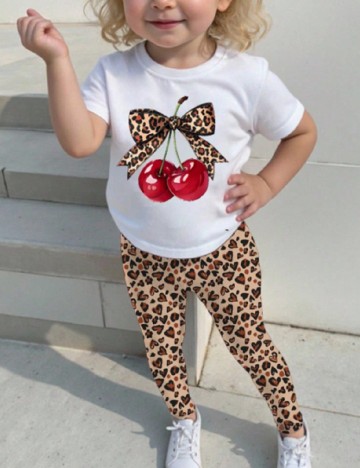 Compleu Shein Kids, animal print