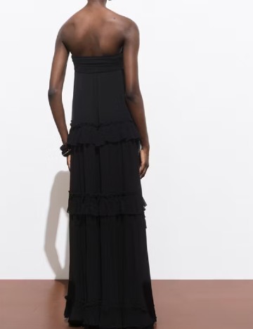 Rochie lunga Mango, negru
