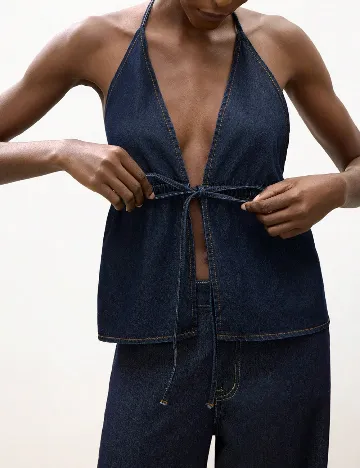 Top SHEIN, bleumarin