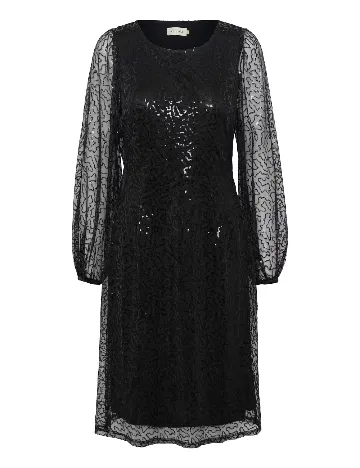 Rochie medie Cream, negru