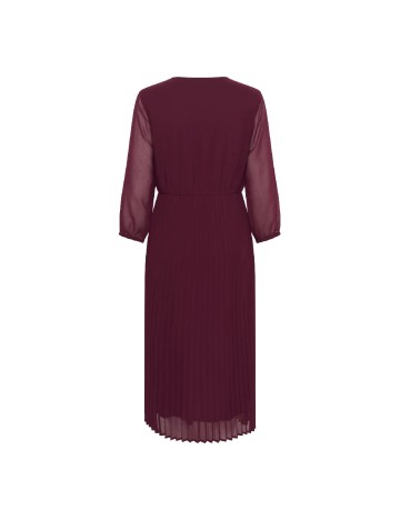 Rochie medie Culture, visiniu