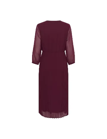 Rochie medie Culture, visiniu