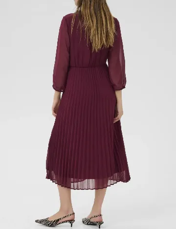 Rochie medie Culture, visiniu