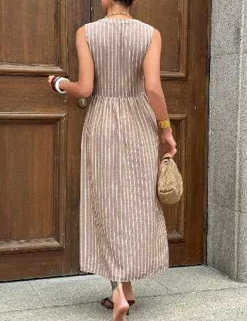 Rochie medie SHEIN, maro
