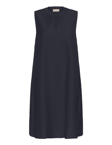 Rochie medie Cream, bleumarin