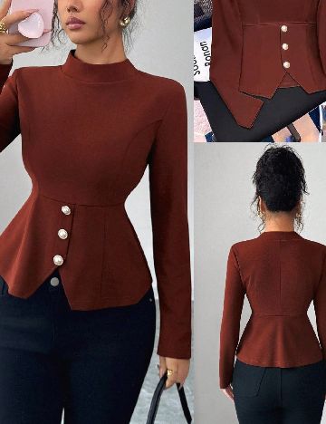 Bluza SHEIN, maro