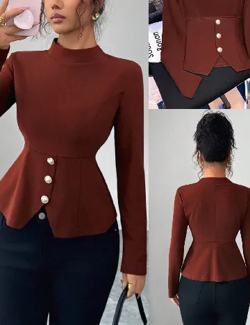 Bluza SHEIN, maro