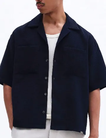 Camasa SUMWON, bleumarin