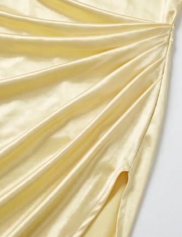 Rochie medie SHEIN, galben