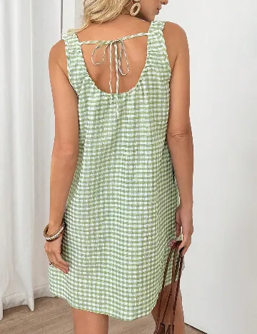 Rochie scurta SHEIN, verde