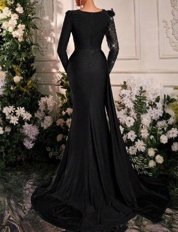 Rochie lunga SHEIN, negru