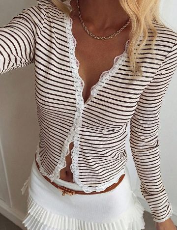 Cardigan Dazy, crem