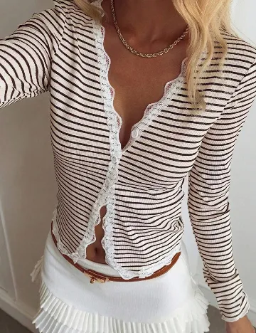 Cardigan Dazy, crem