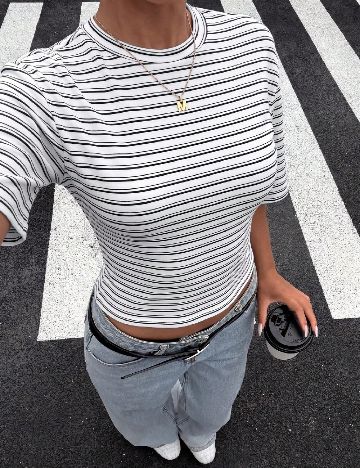 Tricou SHEIN, alb