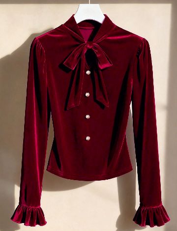 Bluza SHEIN, rosu