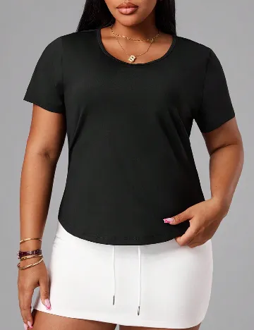 Bluza SHEIN CURVE, negru