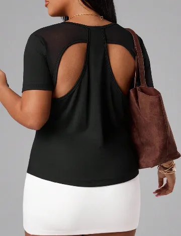 Bluza SHEIN CURVE, negru