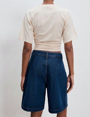 Tricou SHEIN, crem