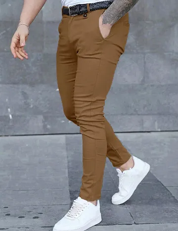 Pantaloni SHEIN, maro