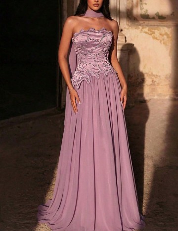 Rochie lunga SHEIN, mov