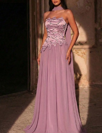 Rochie lunga SHEIN, mov