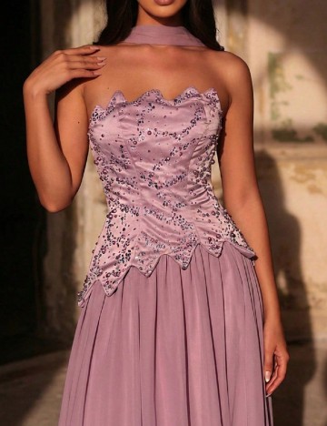 Rochie lunga SHEIN, mov
